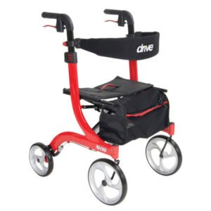 Nitro Aluminum Rollator, 10" Casters
